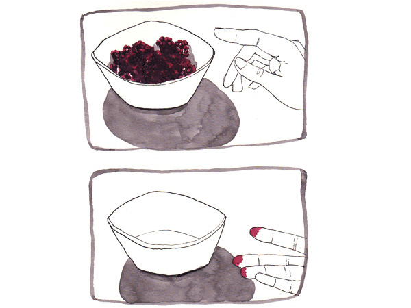 blackberries